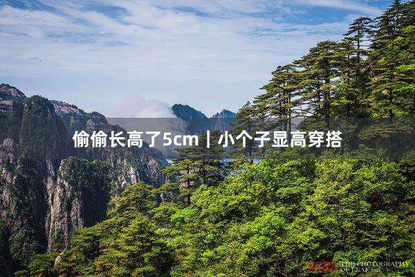 偷偷长高了5cm｜小个子显高穿搭